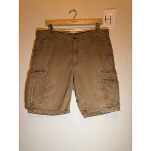 Carhartt Cargo Shorts Force Relaxed Fit Ripstop Tan Khaki 38